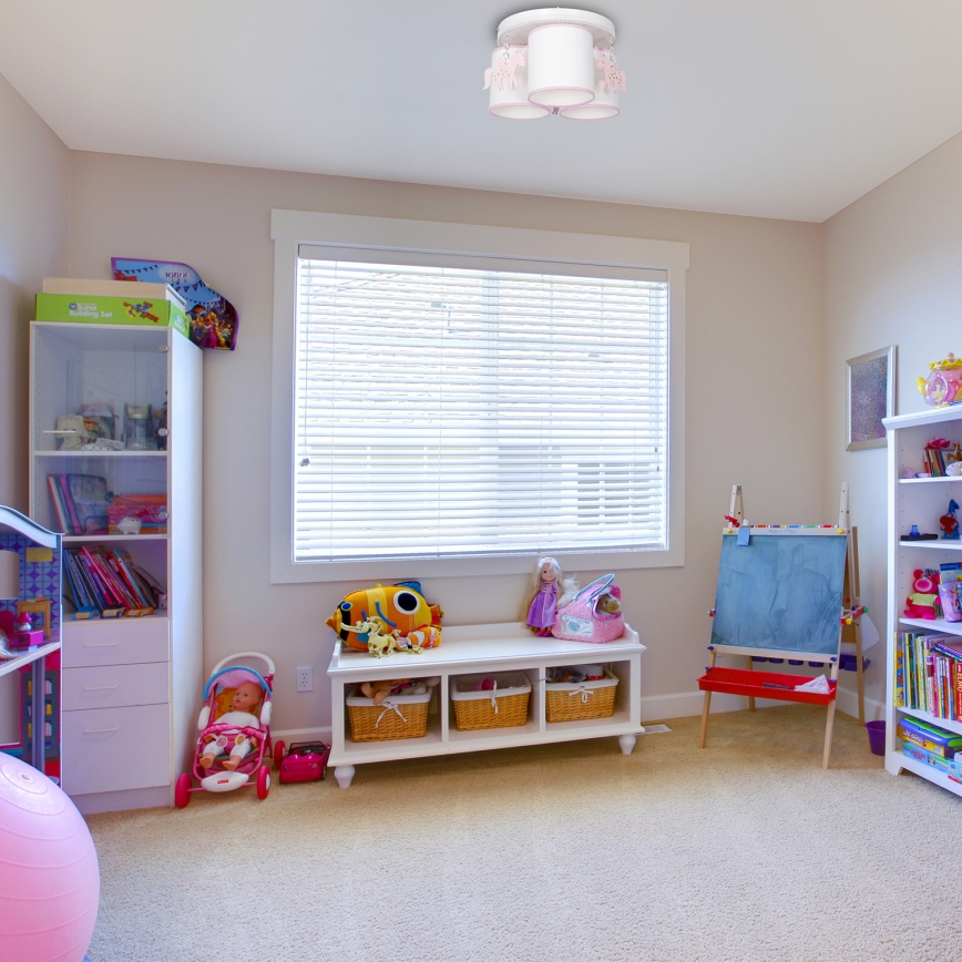 Gyerek mennyezeti lámpa UNI 3xE27/60W/230V