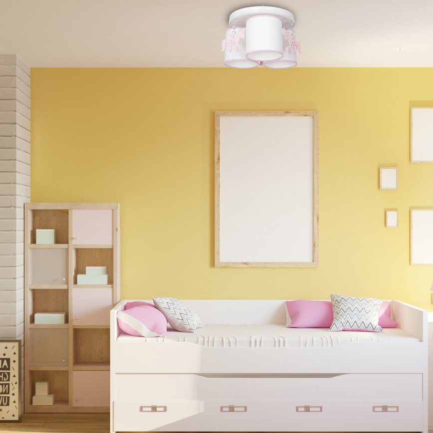 Gyerek mennyezeti lámpa UNI 3xE27/60W/230V