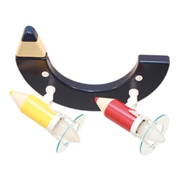 Gyerek mennyezeti lámpa zsírkréta 2xE14/25W/230V