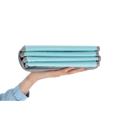 Gyerek száraz medence labdákkal, átmérő 80 cm, kék/szürke