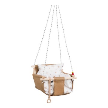 Gyerek textil hinta SELALE fehér/barna