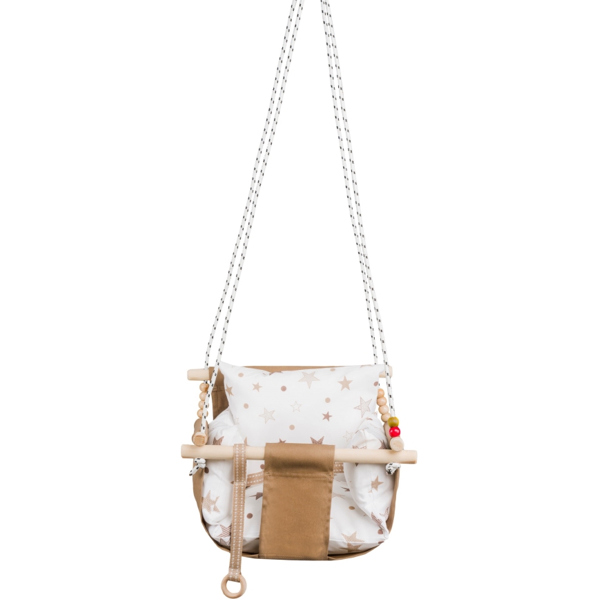 Gyerek textil hinta SELALE fehér/barna