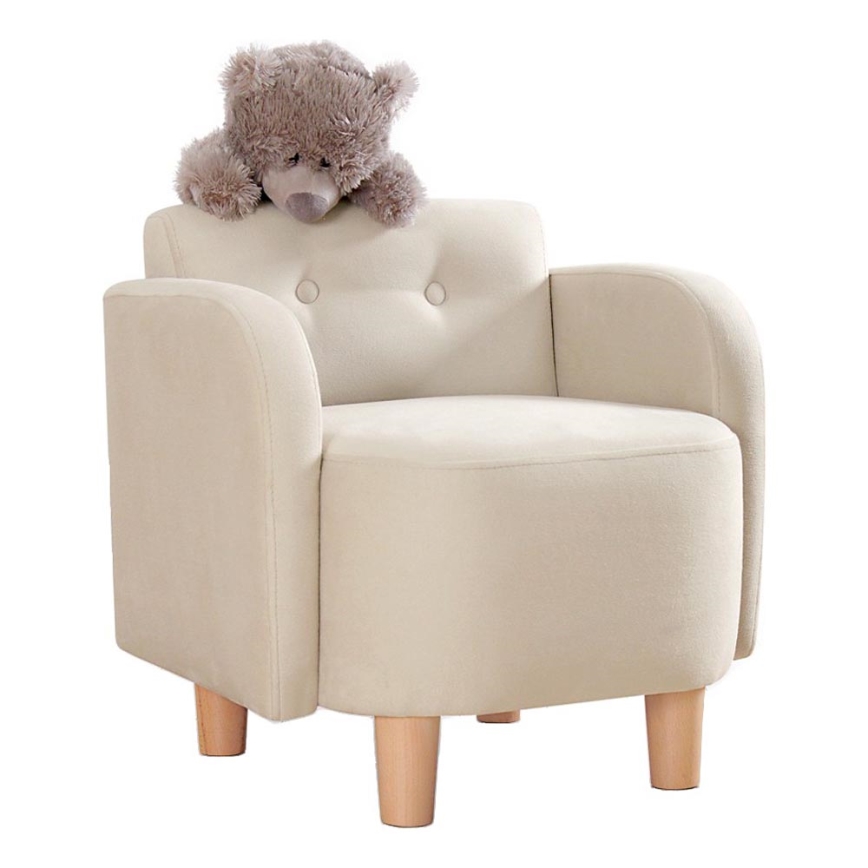 Gyerekfotel DORY krémszínű