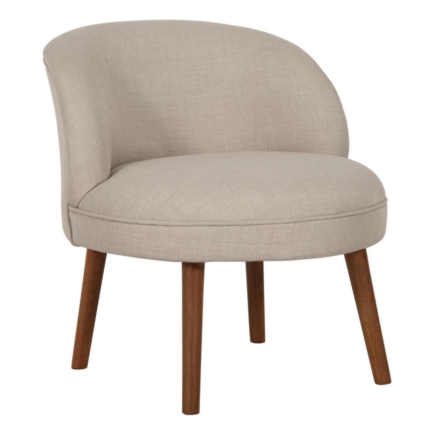 Gyerekfotel KUNI krémszínű