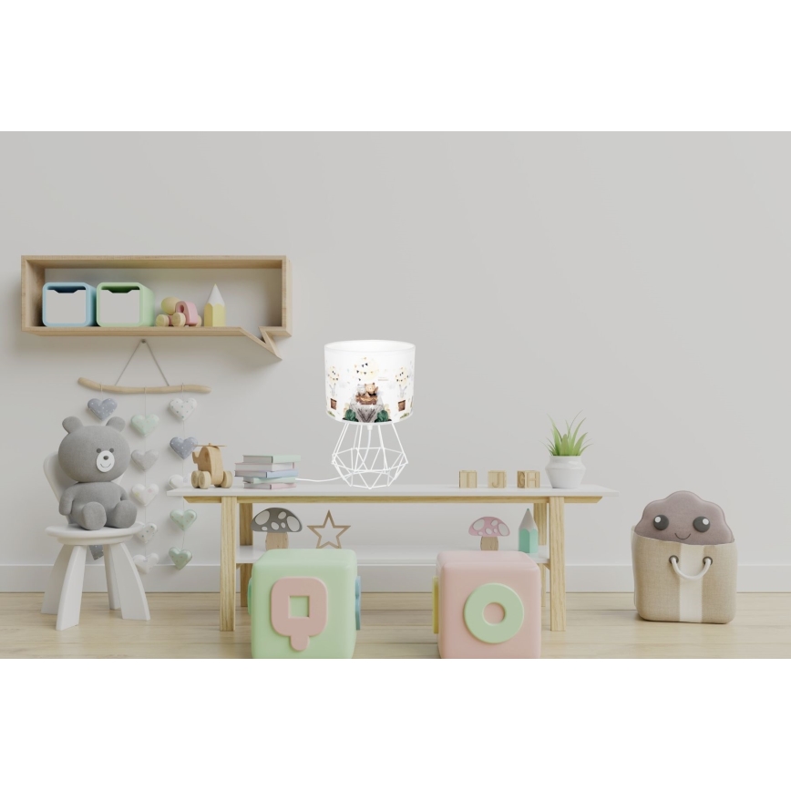 Gyereklámpa BEARS 1xE27/60W/230V