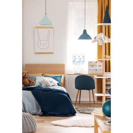 Gyereklámpa PIKKI 1xE27/60W/230V kék