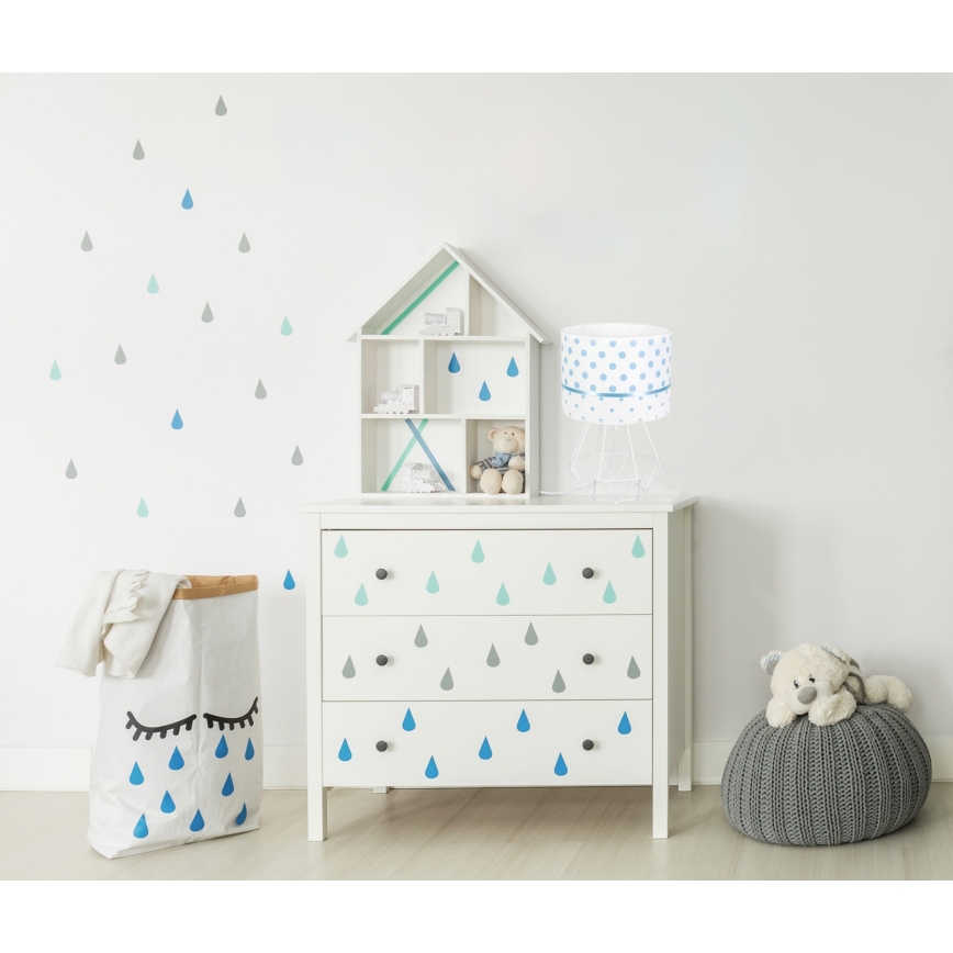 Gyereklámpa PIKKI 1xE27/60W/230V kék