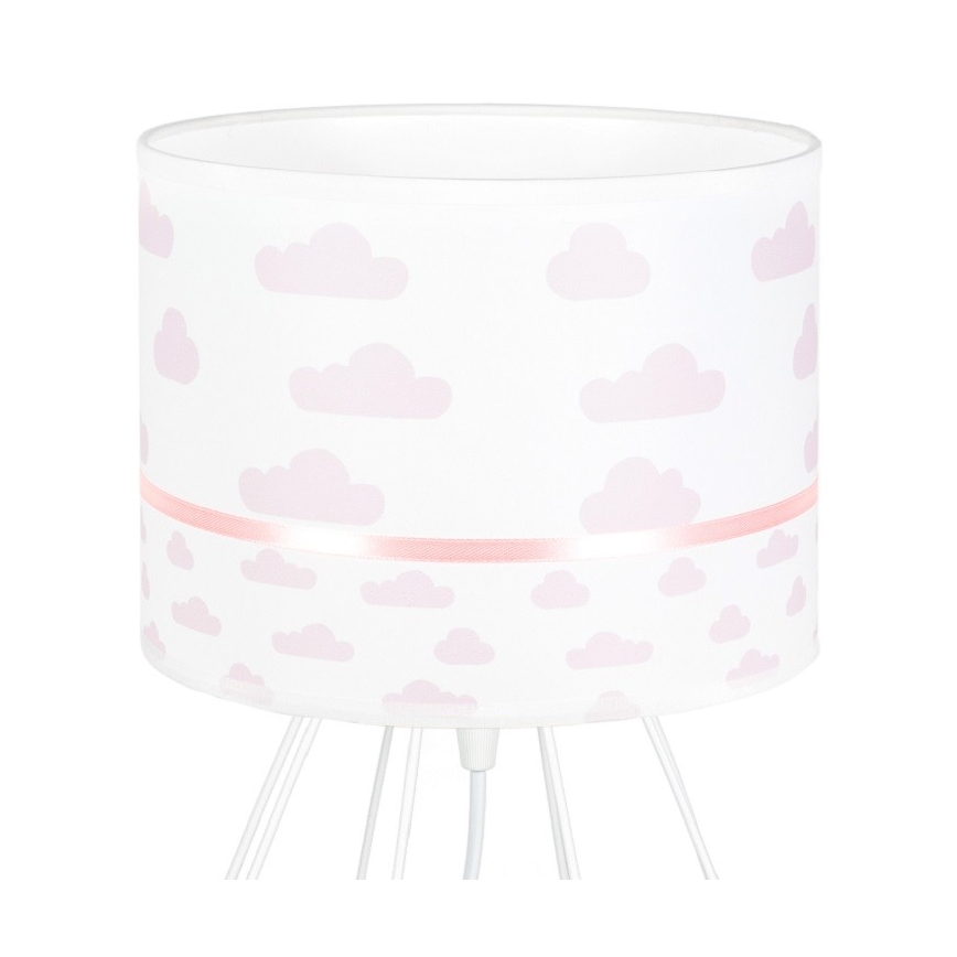 Gyereklámpa PIKKI 1xE27/60W/230V rózsaszín