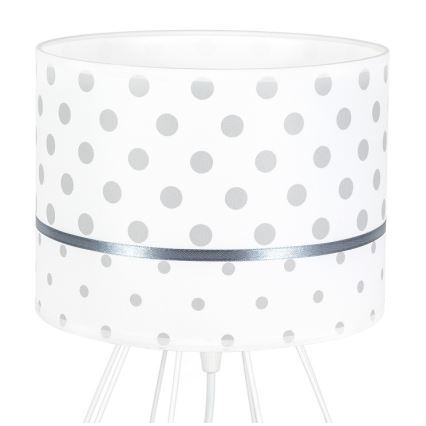 Gyereklámpa PIKKI 1xE27/60W/230V szürke