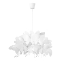 Gyerekszoba csillár FARFALLA 1xE27/60W/230V fehér