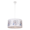 Gyerekszoba csillár GIRLS VIBES 1x E27/60W/230V Ø 40 cm Paris