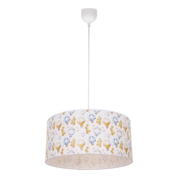 Gyerekszoba csillár KIDS ROOM 1xE27/60W/230V, átm. 40 cm, lufimintás