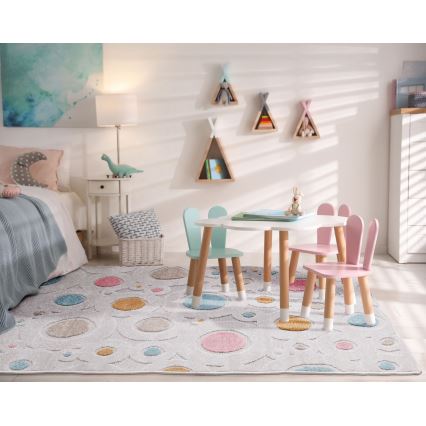 Gyerekszőnyeg PIAR 120x170 cm tarka/pöttyös