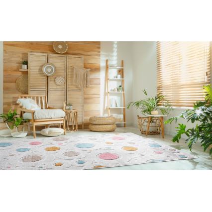 Gyerekszőnyeg PIAR 120x170 cm tarka/pöttyös