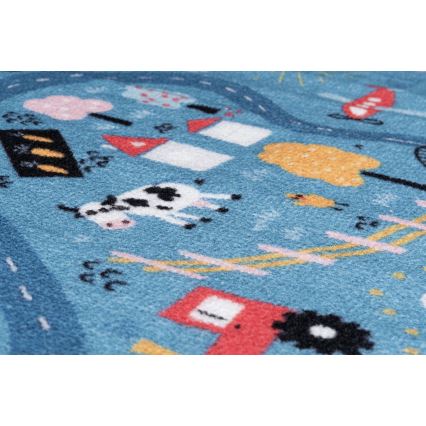 Gyerekszőnyeg STELLA STREETS 100x150 cm kék/város