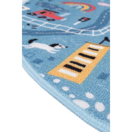 Gyerekszőnyeg STELLA STREETS 120 cm kék/város