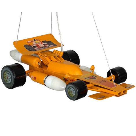 Gyermek csillár Formula  4xE14/60W sárga
