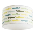 Gyermek mennyezeti lámpa CROCODILES 1xE27/60W/230V