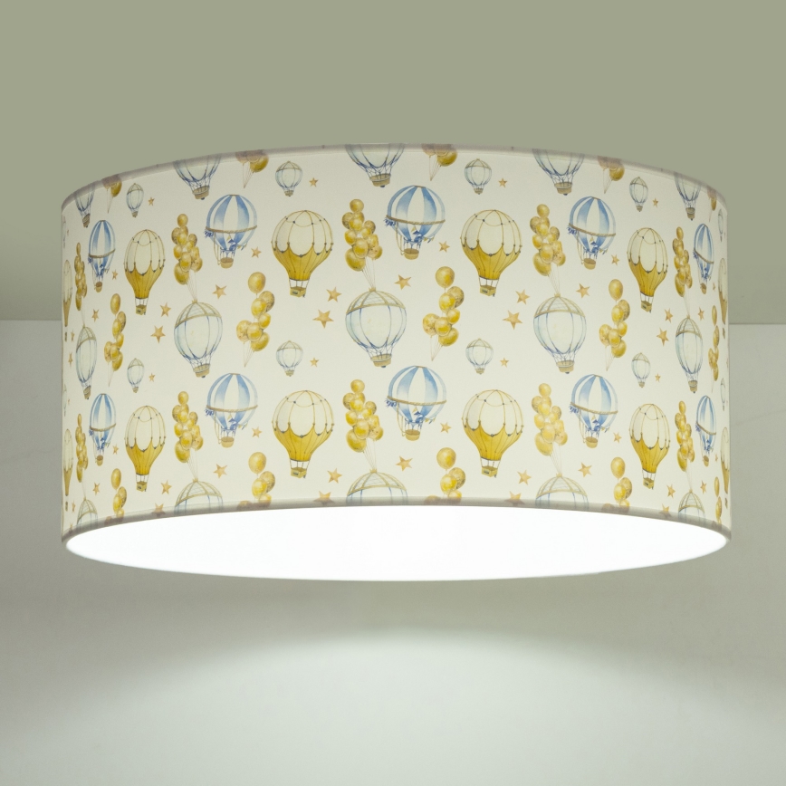 Gyermek mennyezeti lámpa KIDS ROOM 1xE27/60W/230V, átmérő 40 cm, lufiminta