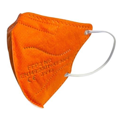 Gyermek méretű maszk FFP2 NR Kids narancssárga 1db