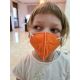 Gyermek méretű maszk FFP2 NR Kids narancssárga 1db