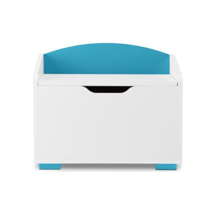 Gyermek tárolódoboz PABIS 50x60 cm fehér/kék