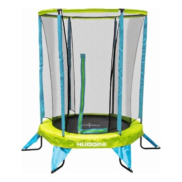 Gyermek trambulin, átmérő 140 cm, kék/zöld