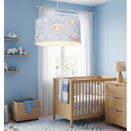 Gyermekcsillár KIDS ROOM 1xE27/60W/230V átm. 40 cm űrhajós