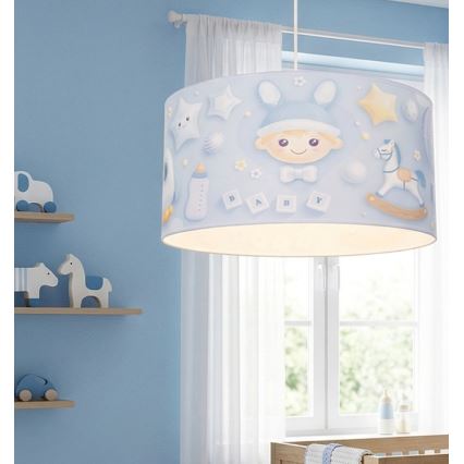 Gyermekcsillár KIDS ROOM 1xE27/60W/230V átm. 40 cm űrhajós