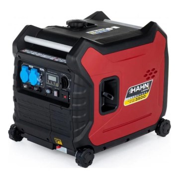 Hahn & Sohn 105412 - Benzines inverteres áramfejlesztő H IG 3500 3300W