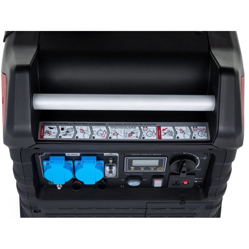 Hahn & Sohn 105412 - Benzines inverteres áramfejlesztő H IG 3500 3300W