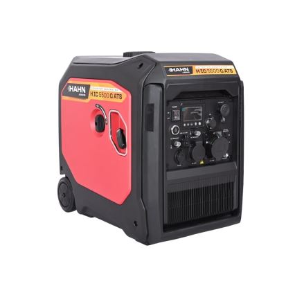 Hahn & Sohn 20086 - Benzin/LPG áramfejlesztő HIG 5500 G ATS 5500/5000W