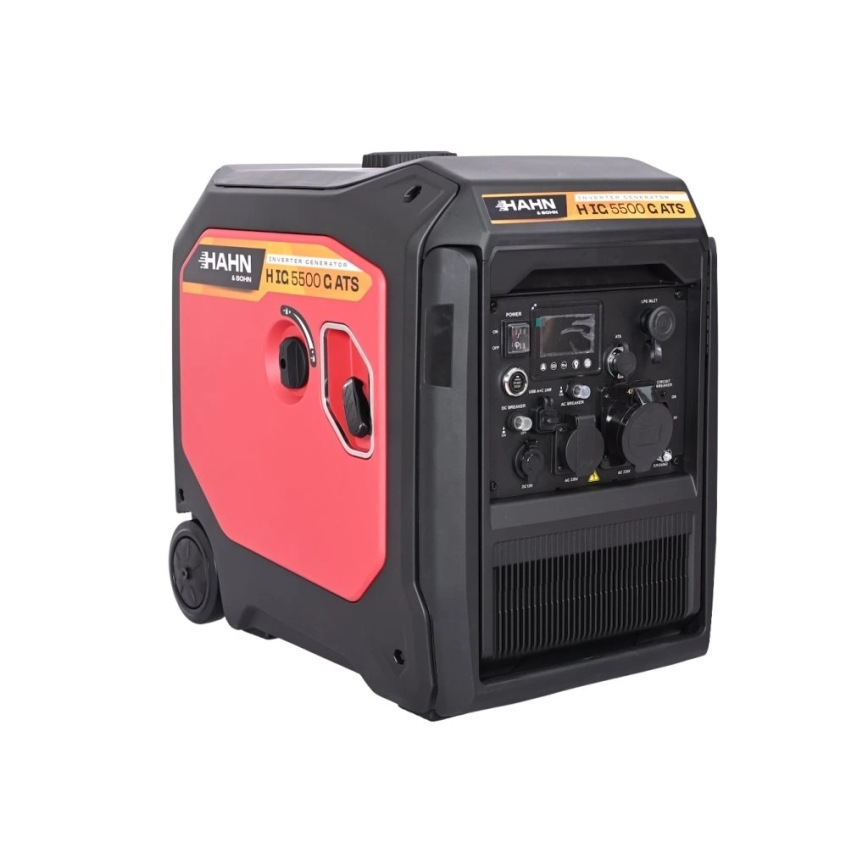 Hahn & Sohn 20086 - Benzin/LPG áramfejlesztő HIG 5500 G ATS 5500/5000W