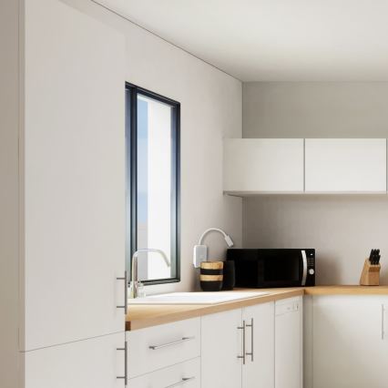 Hajlítható fali lámpa USB-porttal, BASE LED/8W + LED/2W/230V, fehér