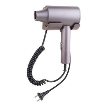 Hajszárító tartóval, 16x22,3 cm, barna