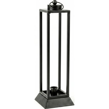 HALL dekoratív lámpás, 39,5 cm, fekete