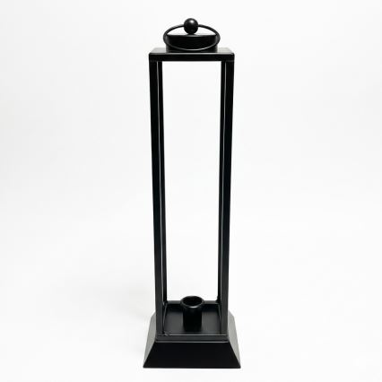 HALL dekoratív lámpás, 45,5 cm, fekete