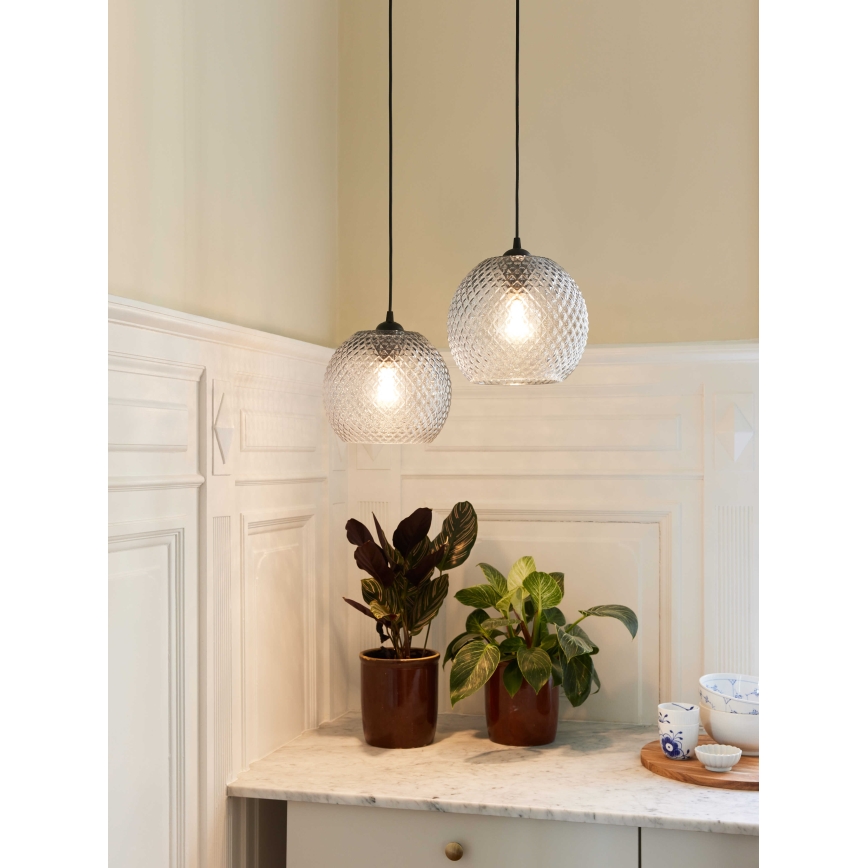 Halo Design 718436 - Kábeles csillár NOBB 1xE27/40W/230V átlátszó