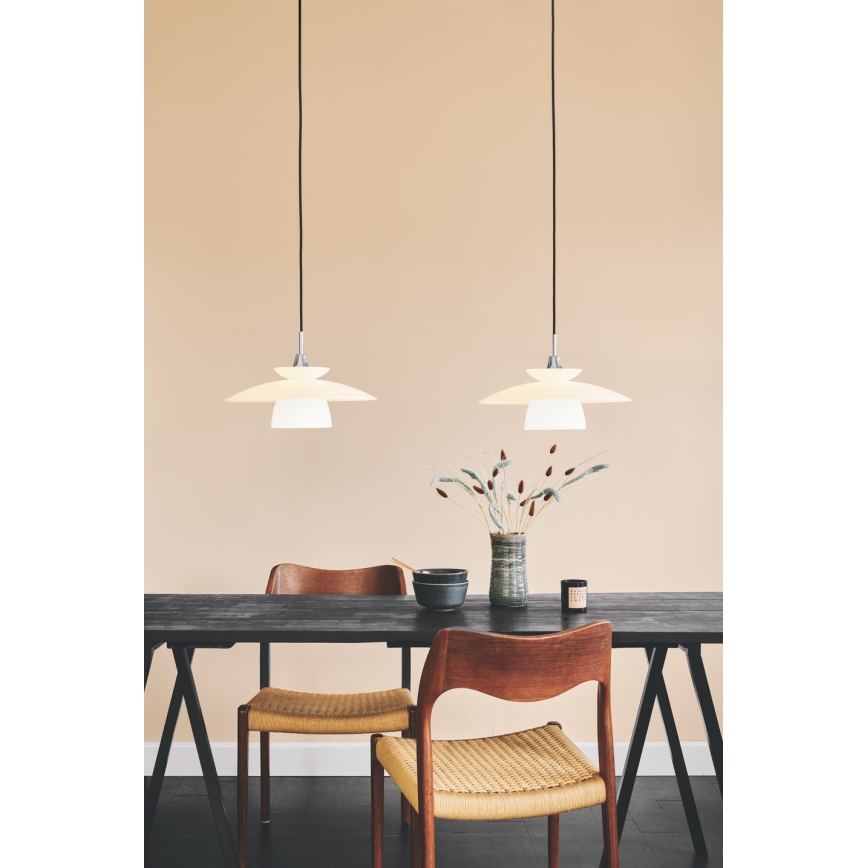 Halo Design 733644 - SCANDINAVIA kábeles függeszték 1xG9/28W/230V Ø 20 cm fehér