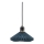 Halo Design 744060 - Kábeles függőlámpa PARIS 1xG9/28W/230V Ø 24 cm kék/sárgaréz/tölgy