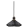 Halo Design 744084 - PARIS kábeles függeszték 1xG9/28W/230V, Ø 24 cm, fekete/sárgaréz/tölgy