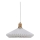 Halo Design 744169 - Kábelcsillár PARIS 1xE27/60W/230V Ø 40 cm fehér/sárgaréz/tölgy