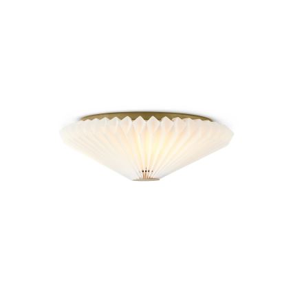 Halo Design 745081 - PARIS fali lámpa, 3xG9/28W/230V, Ø 40 cm, fehér/sárgaréz/tölgy