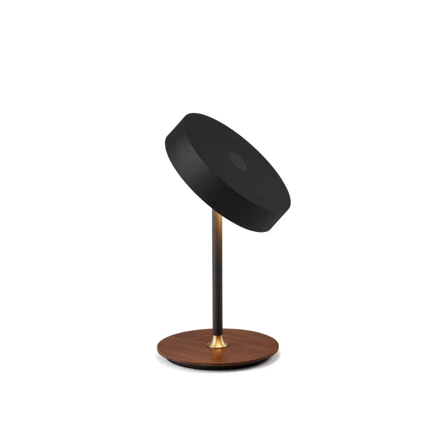 Halo Design 745777 - Dimmelhető, újratölthető LED asztali lámpa ON THE MOVE LED/2,5W/4000 mAh fekete/fa