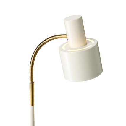 Halo Design 746859 - Állólámpa VOGUE 1xE27/40W/230V krémszínű/sárgaréz