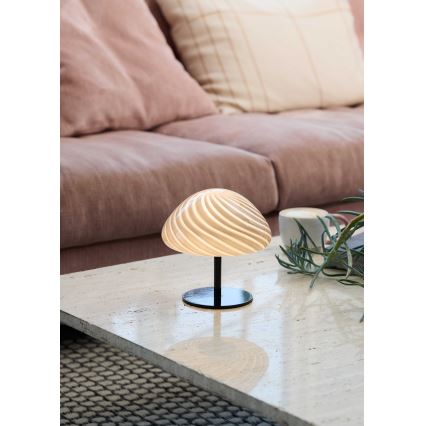 Halo Design 747009 - Asztali lámpa CANDY MINI MUSH 1xG9/25W/230V átm. 17 cm szürke