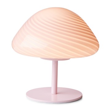Halo Design 747047 - Asztali lámpa CANDY MINI MUSH 1xG9/25W/230V Ø 17 cm rózsaszín