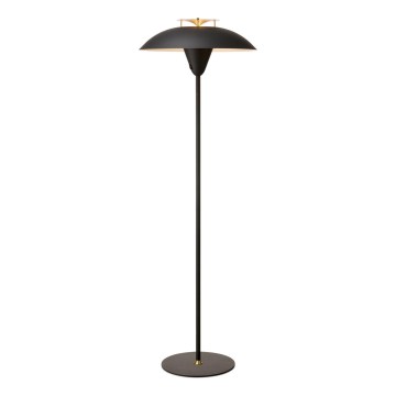 Halo Design 748976 - STEPP állólámpa 1xE27/28W/230V fekete/sárgaréz