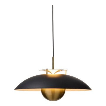 Halo Design 749102 - STEPP dimmelhető LED kábeles csillár LED/24W/230V Ø 46 cm fekete/sárgaréz