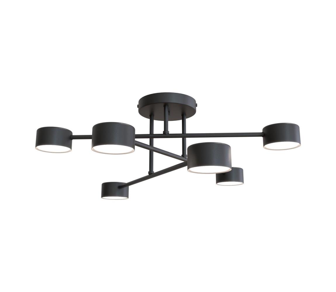 EMIBIG HALO felületre szerelt csillár 6xGX53/10W/230V fekete 1355/6